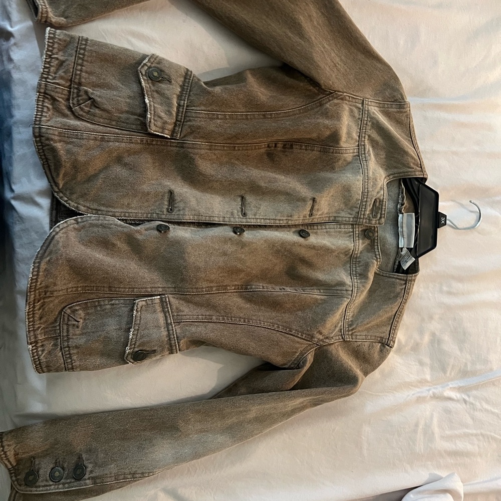 Brown Denim Jacket!
